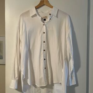Universal Thread Cream Button Down Shirt